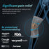 NEENCA Copper Knee Braces for Knee Pain Relief, 2 Pack Compression Sleeves with Copper Ions for Sports & Arthritis