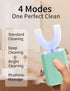 IPX7 U-Shaped Electric Toothbrush for Adults, Whitening Electric Toothbrush with Waterproof, ultrasonic Toothbrush