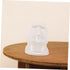 TOPPERFUN Creative Moai Stone Tissue Holder Stylish Tissue Box for Home Office and Car Decor Compact Design