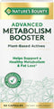 Nature's Bounty Advanced Metabolism Booster, Supports Healthy Metabolism & Fat Loss, 60 Capsules
