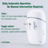 V-ZIYAZA 10ml 100% Needed,12-Hour Plug in Diffuser for Essential Oils - Waterless Essential Oil Diffuser,Compatible