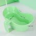 Emesis Basin, Arc Design Bed Mouthwash Cup, Wide Mouth for Oral Care, Plastic Vomit Basin for Elderly Patients
