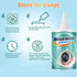 Mold Remover Gel, Household Cleaner for Washing Machine, Refrigerator Strips, Grout Cleaner, 2-Pack