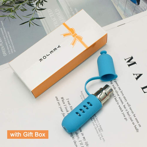 Yeejok 5ml Refillable Perfume Atomizer for Travel, TSA-Approved Mini Empty Spray Bottle for Men and Women