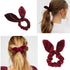 SUSULU Hair Scrunchies Velvet Scrunchy Elastic Hair Ties, Pack of 12pcs for Women Ponytail Accessories