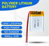 502535 3.7V Lipo Battery, 450mAh Rechargeable Lithium Polymer Pack with JST PH2.0mm Connector