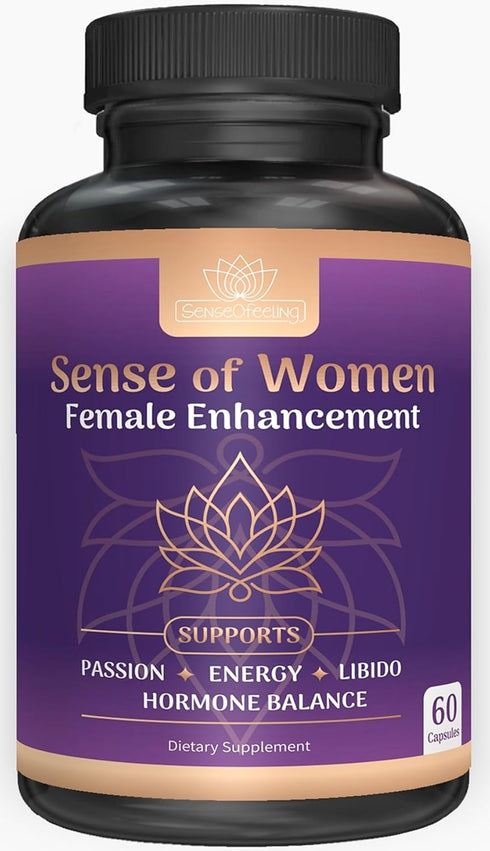 senseOfeeling Sense of Women Natural Female Enhancement Pills | Female Libido Booster for