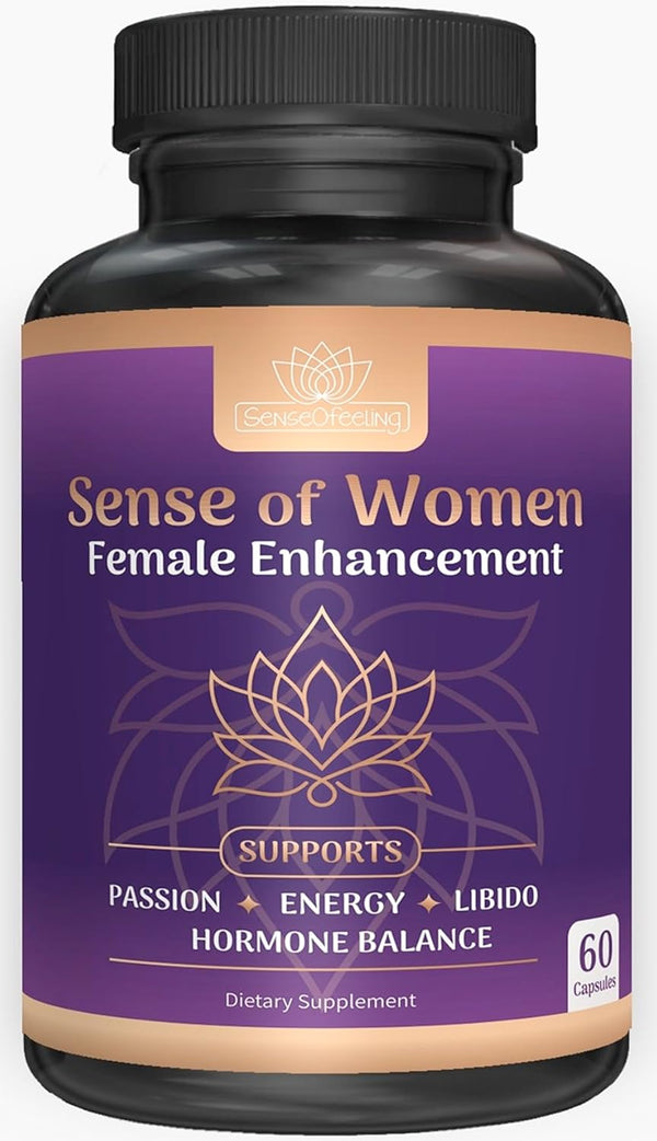 senseOfeeling Sense of Women Natural Female Enhancement Pills | Female Libido Booster for