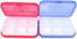 Honbay 4PCS 6 Compartments Waterproof Plastic Pill Organizer Box Case for Daily or Travel Use