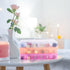 Nail Organizer Storage Box, 36 Grids Rhinestone Container, Clear Acrylic Press Fake Nail Tip Craft Art Accessories