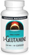 Source Naturals L-Glutamine, Free Form Amino Acid, Supports Metabolic Energy*, 500mg - 50 Capsules