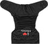Littleforbig Adjustable Waterproof Cloth Adult Diaper Wrap - I Love Daddy Black