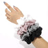 Silk Satin Scrunchies for Women, Big Scrunchy Ponytail Holder, No Crease Hair Bands, Soft Elastic Hair Ties for Vsco