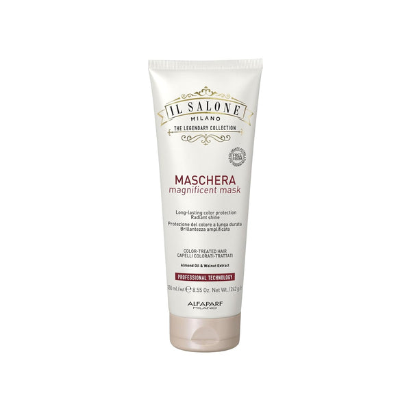 Il Salone Milano Professional Magnificent Mask 250 ml | Moisturizing Hair Mask for Color Treated Hair Protection