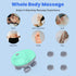 LeCoirrax 4 3 Electric Scalp Massager for Men Women, Handheld Cat Dog Pet Head Massager with Massage Heads, Speeds