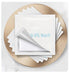HUNWEY 48ct Packet Saline Wipes - Unscented Cleansing Face Eye Wound Aftercare Swabs for Baby Adult Travel Individual