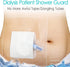 Hola Health 8"x8"(Pack 25) Waterproof Shower Cover Shields, Non-Stick Center Pad for Dialysis Port Picc Line Chest