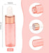 Wresty 15 Pcs Pink Glass Dropper Bottles, Mini Essential Oil Vials with Glass Eye Dropper, 5ml (1/6oz) Cosmetic