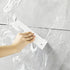 White Silicone Squeegee with Hanging Hole, Flexible Water Blade for Cleaning Kitchen Countertops, Bathroom Mirrors, 2PCS