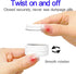 Extra Small Single Pill Box for Purse, 3 Pack Aluminum Screw Top Container, Portable Waterproof Pill Case for Vitamins,