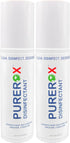 Disinfectant (3.4oz, 2pk) - TSA Approved travel size, Eliminate 99.9999% viruses, Hospital Grade, Safe for Use