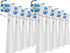 Compatible Replacement Brush Heads for Brusheez Kids Electric Toothbrush, 10 Pack (White, Medium)