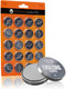 EmazingLights 20 Pack CR2450 Battery, 3V Lithium Coin Cell Batteries, Long Lasting Multipack for Keyless Remote