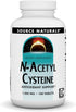 Source Naturals N-Acetyl Cysteine Antioxidant Support Dietary Supplement, 1,000 mg - 180 Tablets