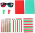 Red Green Vision Correction Cards, Red Green Myopia Training Cards Disinhibit Training Reading Aids Myopia Strabismus