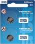 Renata CR1025 Batteries, 3V Lithium Coin Cell 1025 Battery, 2 Count