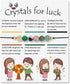 Fuqimanman2020 6mm Spiritual Crystal 7 Chakra Stretch Bracelet - Natural Stone Healing with Meaning Cards for Anxiety