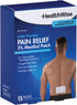 HealthWise Cold Therapy Menthol Pain Relief Patch | 5% Menthol | 15-Count | Soothes Minor Aches and Pains