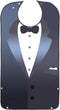 AIEX Adult Bibs for Eating Men Bow Tie Pattern Machine Washable Clothing