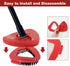 1 Pack Scrub Brush Mop Replacement Head - Compatible with O Cedar 1 Tank System, 360 Degree Cleaning Mop Head