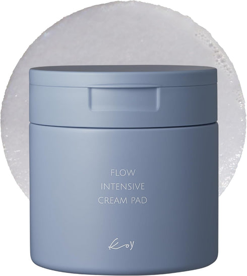 KOY Flow Intensive Cream Toner Pad, 50 Pads, Facial Toner Mask for Hydrating & Soothing, Korean Skin Care