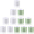 Maitys 12 Pieces Nail Buffer Refills, Electric Manicure Pedicure Tool Replacement Rollers for Filing, Buffing, Shining