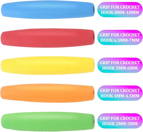 panthra 5 (5 Pcs of Foam Tubing, Foam Tubing for Handle Grip, Built up Grip Aid for Utensils, Comfortable Feel