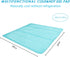 Gel Cooling Mat, Ice Cooling Cold Mat for Pain Relief, Hot Cold Therapy Pack for Back, Shoulder, Knee, Belly (Green