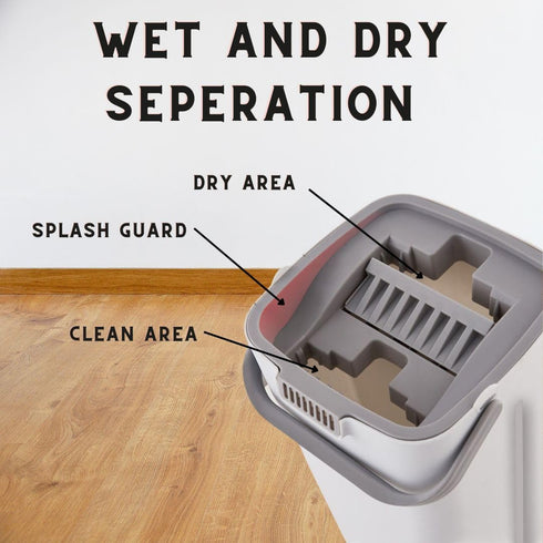 Integrated Cleaning Mop - Mop Scratch
