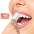 Beavorty Cleaning Wipes 50 Pcs Disposable Deep Cleaning Teeth Wipes Finger Toothbrush Oral Finger Wipes Teeth Whitening Wipes Oral Cleaning Wipe for Oral Brush Ups Mini Toothbrush