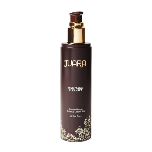 Juara Rice Facial Cleanser, Foaming Face Wash for All Skin Types, Gently Cleans, Deeply Softens, Cruelty Free, Paraben,