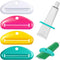 TIESOME JJUNW 12Pcs Toothpaste Squeezers Bulk, 4 Colors Toothpaste Clips Tube Squeezer Dispenser,