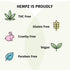 HEMPZ Body Lotion Triple Moisture - 2.25 oz Whipped Crème Daily Moisturizing Cream with Shea Butter