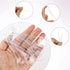 100PCS Disposable Tasting Spoons, Ice Cream Dessert Taster Spoons, Mini Spoons for Sampling, Clear