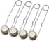 MENSI 4 Pack Spark Torch Igniter Single Flint Spark Lighter for Propane Kitchen Torch Starter with 10pcs Free Flints by MENSI