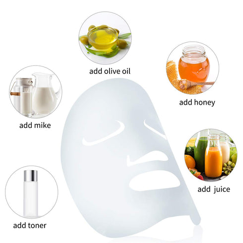 Natural 24Pcs DIY Compressed Facial Mask Cotton Face Mask Sheet for Skin Care