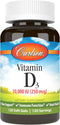 Carlson Vitamin D3 10000 IU (250 mcg) Softgels, 120 Softgels for Bone & Immune Support, Gluten Free