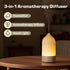 SIHUADON 120ml 3-in-1 7 Essential Oil Diffuser, Aromatherapy Diffuser Small Ultrasonic Cool Mist Humidifier with Color