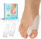 Bunion Cushion Protector, 10 Pack Aloe Vera Infused Bunion Corrector with Separator, Gel Shield for Foot Pain Relief