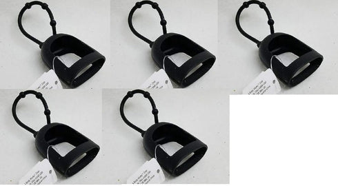 Black Pocketbac Holder x5 - bundle of 5 solid black Bath and